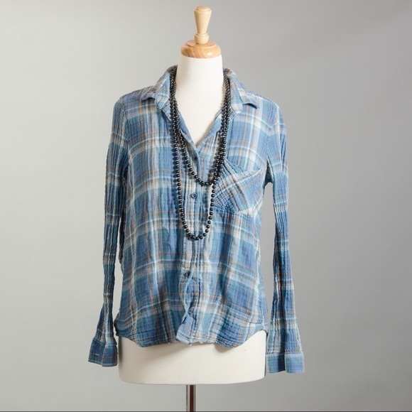 Anthropologie Tops - [Anthropology] cloth & stone cotton button down
